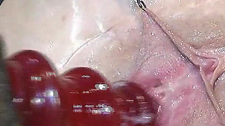 Far Spread Pussy Fucked by Machine 328 E