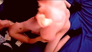Redhead Lenarica Screams in Pleasure from Big Cock Doggystyle Birthday Gift