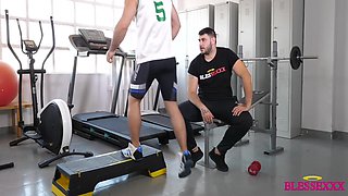 Magic Javi And Kike Gil - Personal Trainer Fucks His Client 10 Min