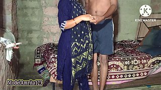 Desi Amrita Wants Her Stepbro Fuck Only Her Juicy Pussy, Means Licking Pussy in Hindi Audio