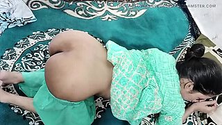 Hot Muslim Mausi Fucked Hard in Eid Night - Desi Homemade Rough Sex