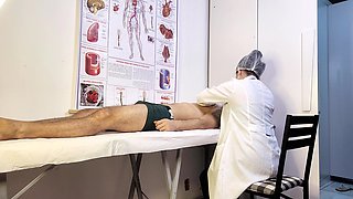 Patient Becomes Rigid in Front of the Nurse During the Examination