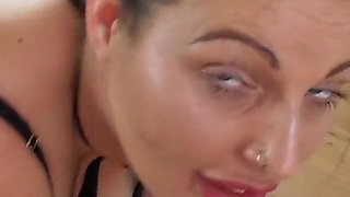 Mistress has Crystal in fuck machine bondage