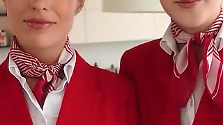Cpr Training for Naughty Lesbian Stewardesses Angelika Grays, Cherry Candle and Matty Mila Perez Turn XXX