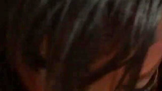 Ebony with a piercing on her pussy fucked doggy style