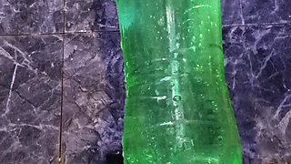 Pounding into a torn hole