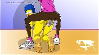 Marge Simpson Foot Fetish Hentai Compilation - MILF Feet Licking & Soles in HD Cartoon Sex