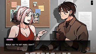 Busty babe with a big ass gives an unforgettable blowjob