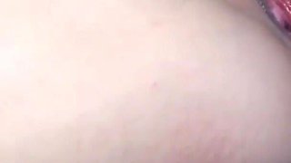 Sexy Asian chick with a big bush gets her pussy stuffed with a creampie