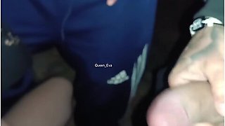 Amateur Dogging Italy - Slutty Wife Sucks Cocks On The Street In Front Of Her Cuckold Husband