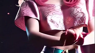 Ahri's Flirty Dance (SISTAR - Touch My Body) LOL  3D Dance