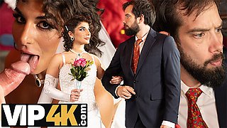 Bride 4K featuring Michael Fly's brunette trailer
