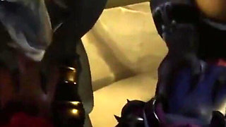 Two elves and two werewolves orgy gangbang