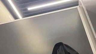 Shy_priincess masturbates in public toilet