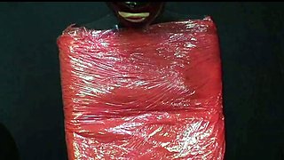Extreme fetish latex play