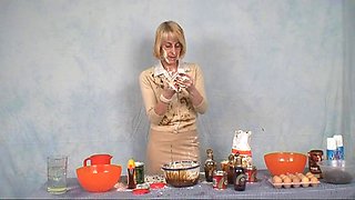 Hazel Cooking HD: Big Tits, Amateur  Blonde Porn