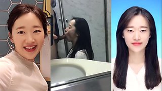 Yi Yuna Blowjob After Luscious Fuck In Public Toilet