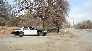 Busty police MILF Bridgette B porn video