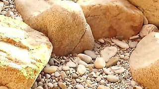 A Stranger Approaches the Beach... and Swallows It Whole in 4K!