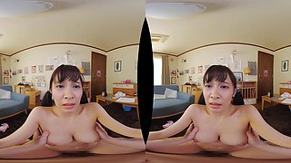 Asian hot chubby mom VR porn