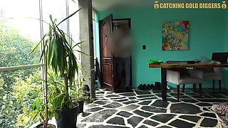 Hot Latina Teen with Hairy Pussy Fucked Hard by Antonio Mallorca