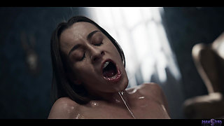Josephine Jackson turns Into Sex Hungry Lesbian - Horny Girls in Alien Parasite Possession