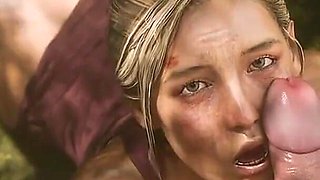 Madruga3d Nympho MILF Intensely Fucking in the Jungle: Outdoor Sex with a Hot, Curvy Ass Swallowing Cum - Intense