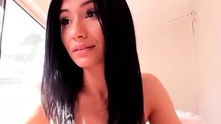 Fantastic Brunette Plays with her Wet Pussy on Webcam -