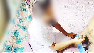 Indian Hot Nurse Fuck in her Resting room, Frist time fucked by Patient in Hindi Xxx video