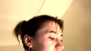 Stacked brunette goes solo toys and masturbation