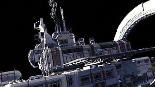 Hot japanese babe gets fucked hard on orbital space station