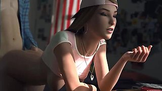 Rachel Amber Uncensored Hentai 3D - Hot Anime Sex with Japanese Schoolgirl Doggy Style & Moaning