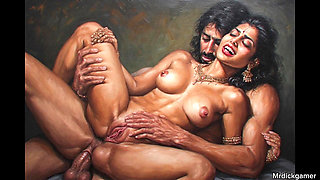 Busty indian wife cheating with her husband's brother