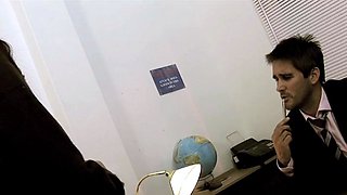 Czech super-bitch hoists immigration eyebrows at visa