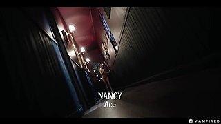 Blonde Nancy Ace Dominates Japanese Babe Rikako Katayama as Horny Vampire - Lesbian 69 Pussy Licking & Mind Control Sex
