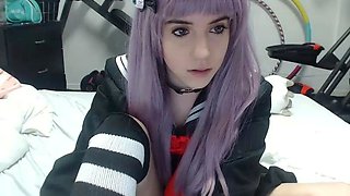 Emo Teen Becka Solo Webcam Masturbation Porn