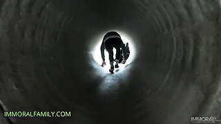 Bendy Matt Bird and Dean Van Damme - big cumshot porn - Immoral Family