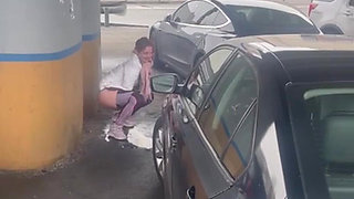 Peeing and Flashing Outdoor Compilation