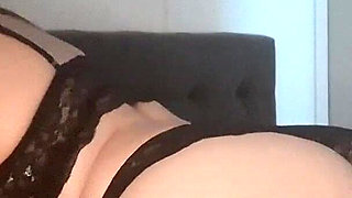 Smoking with Buttplug While Fingering Myself