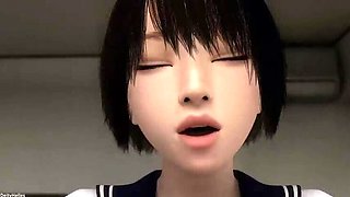 Umemaro 3D Hentai - Step Sisters Fuck Hard in Full HD [Anal, Threesome, Big Boobs]