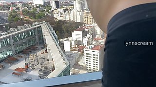 I Love Getting Fucked in Front of My Window for My Neighbor to Watch Me Being a Whore