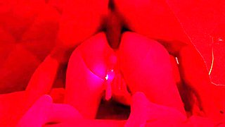 Hot Wife Wearing White Sexy Bodysuit and Fucking Hard Anal with Her Boss