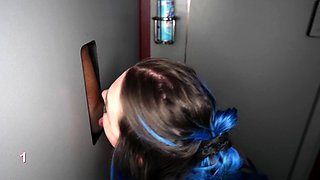 Glory hole blowjob amateur passionate bj