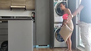 I Got Stuck Inside The Washing Machine And I Asked My Stepson For Help And He Took Advantage Of The Situation