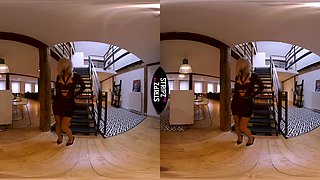 Seduction - Sexy Blonde Solo Striptease - Sexlikereal