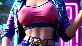 Akali's Seductive Dance (Beyonce - Partition) LOL 3D Dance