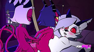 Hot 3D Hentai Threesome - Sinful Cartoon Sex Parody UNCENSORED