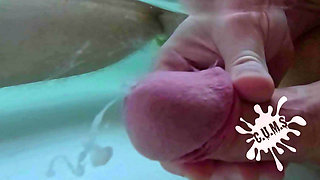 C.U.M.S - Close Up and Motion Slowed - Solo Cumshot #37