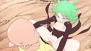 Tatsumaki Uses Her Psychic Powers to Drain Saitama's Balls Completely Dry