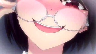 Uncensored Harem College Threesome with Hot Anime Girls